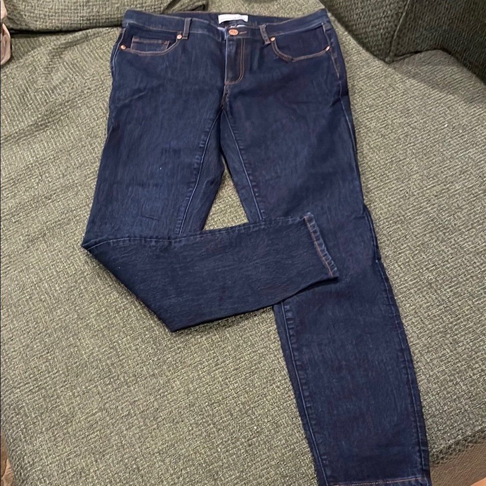 Loft Dark Blue Slim Jeans (sz 29)